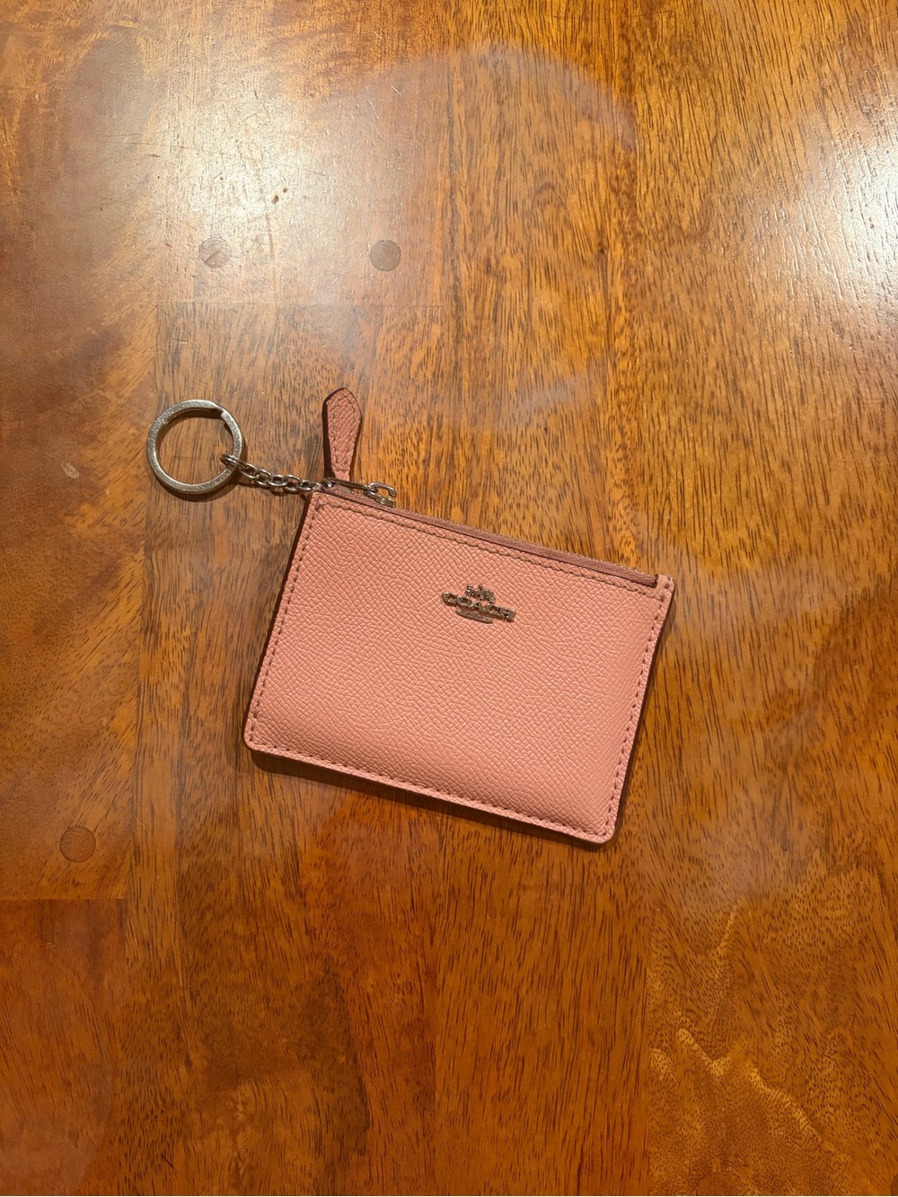 Coach Light Pink ID Wallet Case